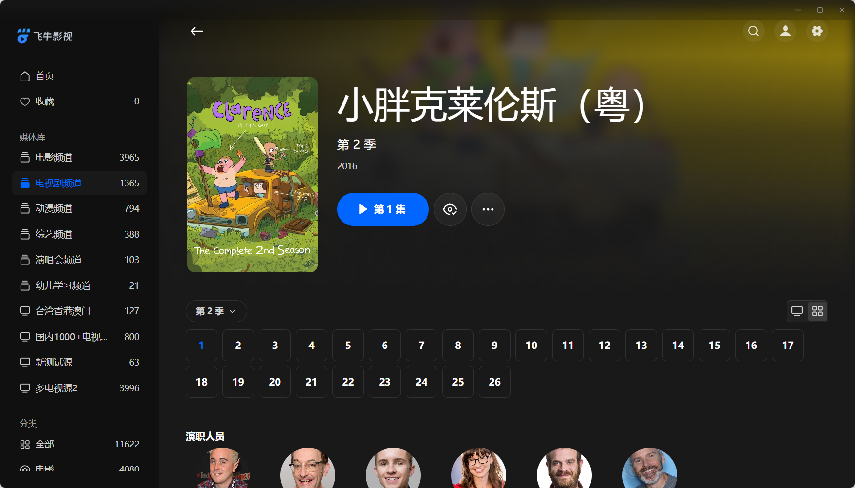 【粤配】小胖克莱伦斯S2——迅雷-30天